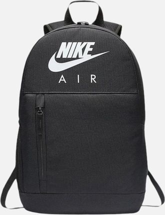 Nike Mens NIKE AIR Sports Backpack Travel Rucksack Black Adjustable Shoulder Straps New