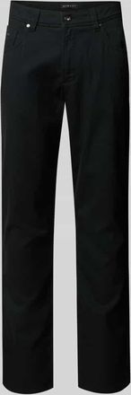 Bugatti Regular Fit Hose mit Viskose-Anteil Modell Cordoba in Dunkelgruen, Gr&ouml;&szlig;e 31/32