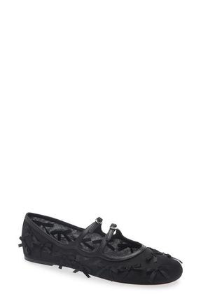 Marc Jacobs The Kiki Ballerina Flat in Black at Nordstrom, Size 10Us