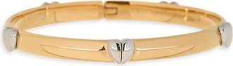 Kate Spade New York heartful hinged bangle in Gold/Silver at Nordstrom Rack