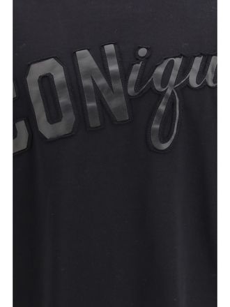 Dsquared2 Logo-Print Cotton T-Shirt - Black