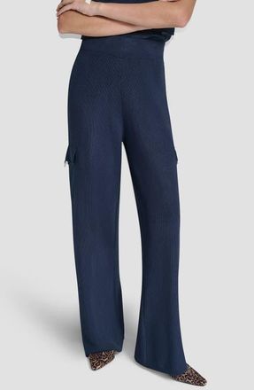 DKNY Cargo Sweater Pants in Hudson Blue at Nordstrom, Size Xx-Small