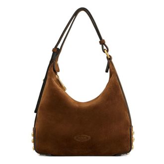 Tod's Gmt Sacca Mini - female - Tods - Shoulder Bags - Brown - ONE SIZE - Bags