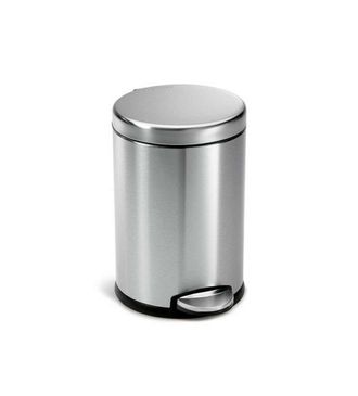 Simplehuman Cubo De Basura 4,5 L, Acero Inoxidable Cepillado Cw1852cb