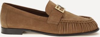Fendi Mocassini in pelle scamosciata Woman 37.5