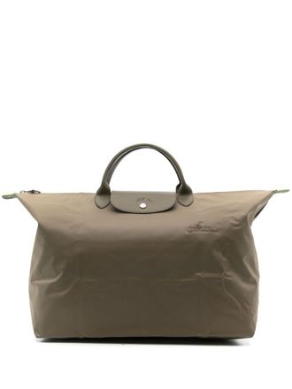 Longchamp Sac de voyage L Le Pliage reistas - Groen