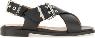 Ganni Studded Sandal-Donna