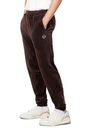 Sergio Tacchini Ostuni Stretch Velour Track Pants in Java at Nordstrom Rack, Size Small