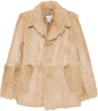 Ami Notch-lapel Coat