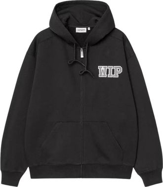 Carhartt Work in Progress Felpa Sweatshirt - Heren - Hoodies - Zwart - L - Katoen - Hoodies & sweatvesten