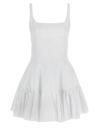 Giovanni Bedin White Polyester Short Womens Dress