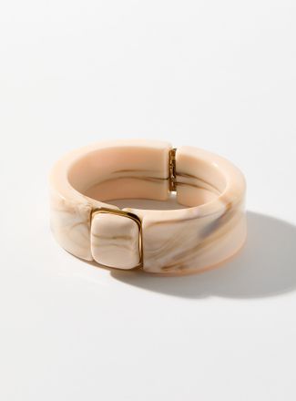 Clio Blue Womens Gemstone sheer-effect bangle bracelet
