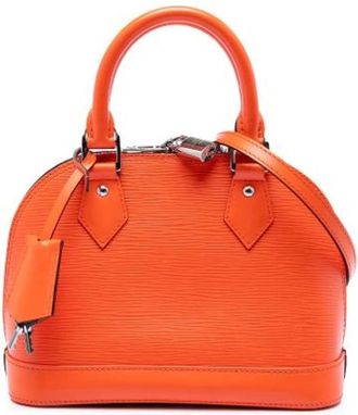 Louis Vuitton Pre-owned Handbags, female, Orange, Size: ONE SIZE Pre-owned Alma BB