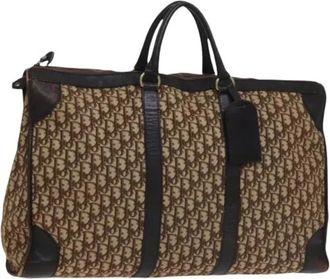Dior Pre-owned Weekend Bags, female, Brown, Size: ONE SIZE Pre-owned Vintage Boston Bag
