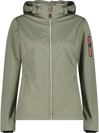F.lli Campagnolo Light Softshell Jacket Zip Hood Softshelljacke f&uuml;r Damen | oliv