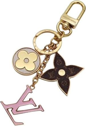 Louis Vuitton Pre-owned Accessories, female, Multicolor, Size: ONE SIZE Pre-owned Fabric Key Holder