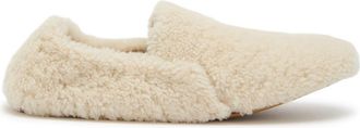 Le Monde Beryl LE Monde Beryl Orlando Mocassin Shearling Flats - Cream - 39 (IT39 / UK6)