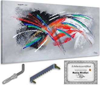 OEM Monica Mirafiori 100% Pintado A Mano Cuadro Mistificaci&oacute;n 140x70cm Cuadro Pintado A Mano Pintura Acr&iacute;lica Cuadro Acr&iacute;lico De Gran Tama&ntilde;o Arte Moderno 