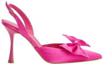 8 by YOOX SATIN SLING-BACK W/ BOW