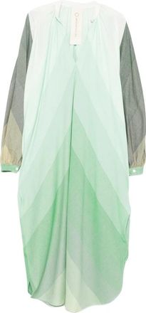 Marrakshi Life Striped Long-sleeve Maxi Dress