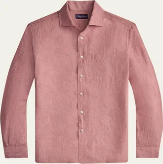 Ralph Lauren Purple Label Linen Chambray Shirt