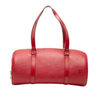 Louis Vuitton Pre-owned Handbags, female, Red, Size: ONE SIZE Pre-owned Epi Soufflot