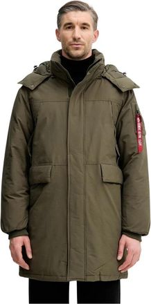 Alpha Industries Parkas - Heren - Parka Jassen - Groen - XL - Jassen