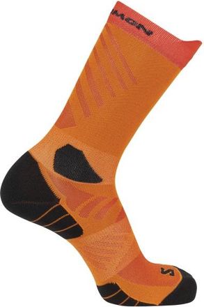 Salomon Aero Crew Laufsocken - Unisex | orange