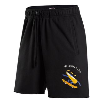 Nike Jordan Air Jordan Street Style Plain Logo Shorts Black FJ7708-010