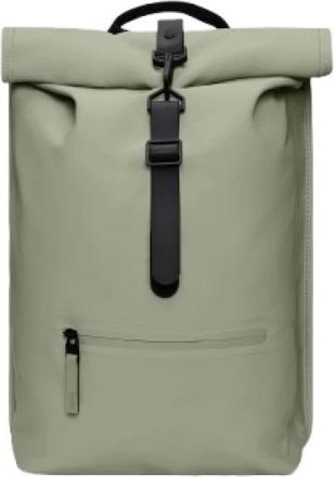 Rains Rolltop Rugzak - unisex - Rugzakken - Groen - ONE Size - Tassen