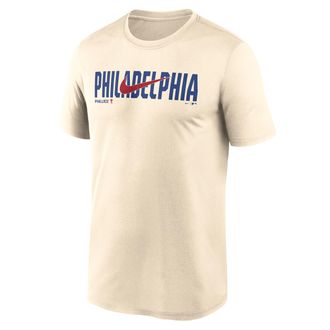 Nike Philadelphia Phillies Swoosh Legend Nike Mens Dri-FIT MLB T-Shirt in Brown | NKGK15APP-RSQ
