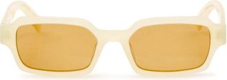 Retro Superfuture Carino Zonnebril - Heren - Zonnebrillen - Beige - ONE Size - Accessoires