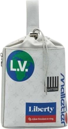 Louis Vuitton Pre-owned Vintage Bucket Bag - Pre-owned - Mujer - Blanco - ONE SIZE