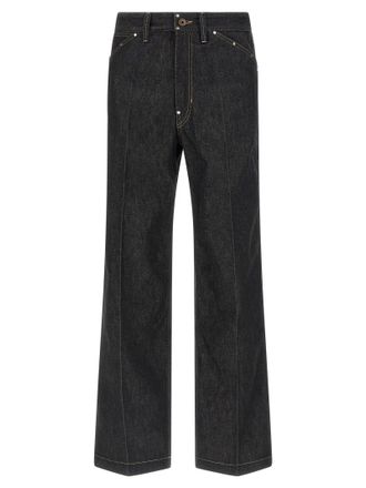 Christophe Lemaire Cotton Jeans Mens blue