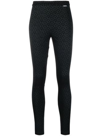 Versace Low waist legging - Zwart