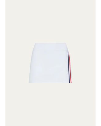 L'agence Iga Tennis Wrap Mini Skirt