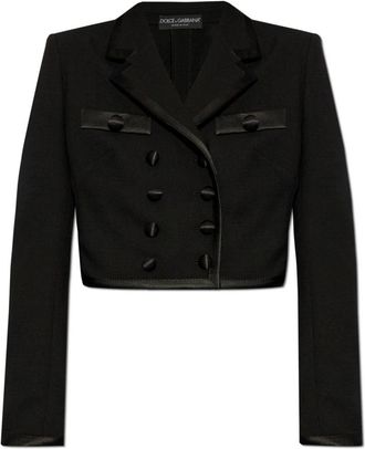 Dolce & Gabbana Mujer, Chaquetas, Negro, Talla: S