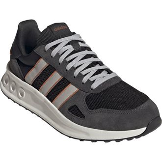 adidas Run 84 Sneaker in Black/Grey /Dusky Orange at Nordstrom Rack, Size 11.5
