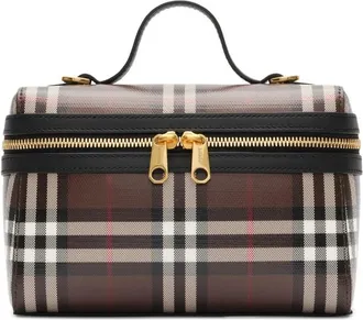 Burberry Check Vanity Bag