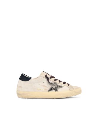 Golden Goose White Super Star Leather Sneakers