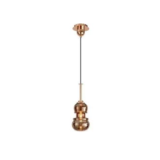 Netlighting Sonata Ceiling Pendant 15cm Round 1 x E27 Copper