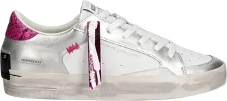 Crime London Dames, Schoenen, Grijs, Maat: 39 EU Leer