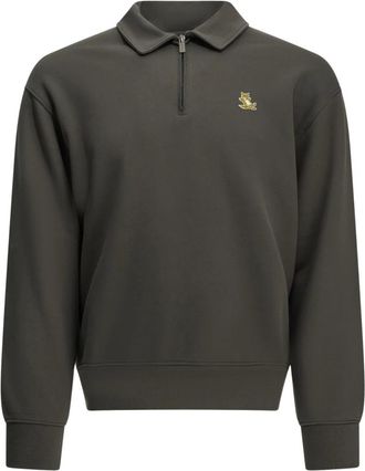 Maison Kitsun&eacute; Sudadera Logo Relaxed Fit - Sweatshirts & Hoodies - Hombre - Gris - L