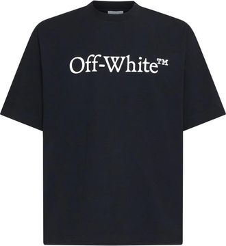 Off-white Zwarte T-shirts en Polos - Heren - T-shirts - Zwart - S - Katoen - Tops