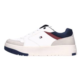 Tommy Hilfiger Schoenen, Heren, Wit, 40 EU, Leer, Sneakers