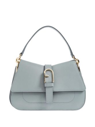 Furla mini Flow leather tote bag - women - Calf Leather - One Size - Blue