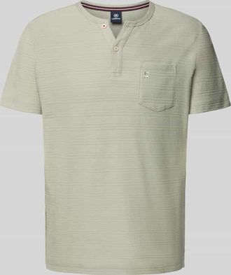 Lerros T-Shirt mit Brusttasche und Label-Stitching Modell SERAFINO in Lind, Gr&ouml;&szlig;e S