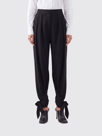 Chlo&eacute; High-Waisted Wide-Leg Wool-Blend Tailored Trousers