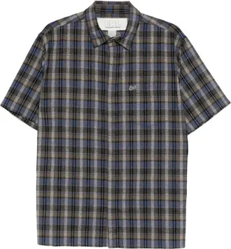 ERL Check-pattern Shirt