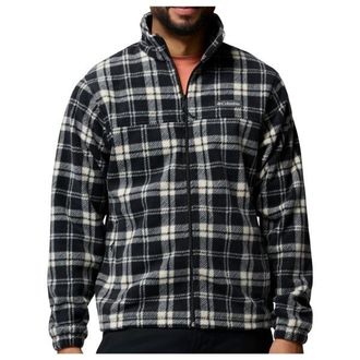 Columbia Steens Mountain Printed Jacket Fleecejacke f&uuml;r Herren | schwarz/grau